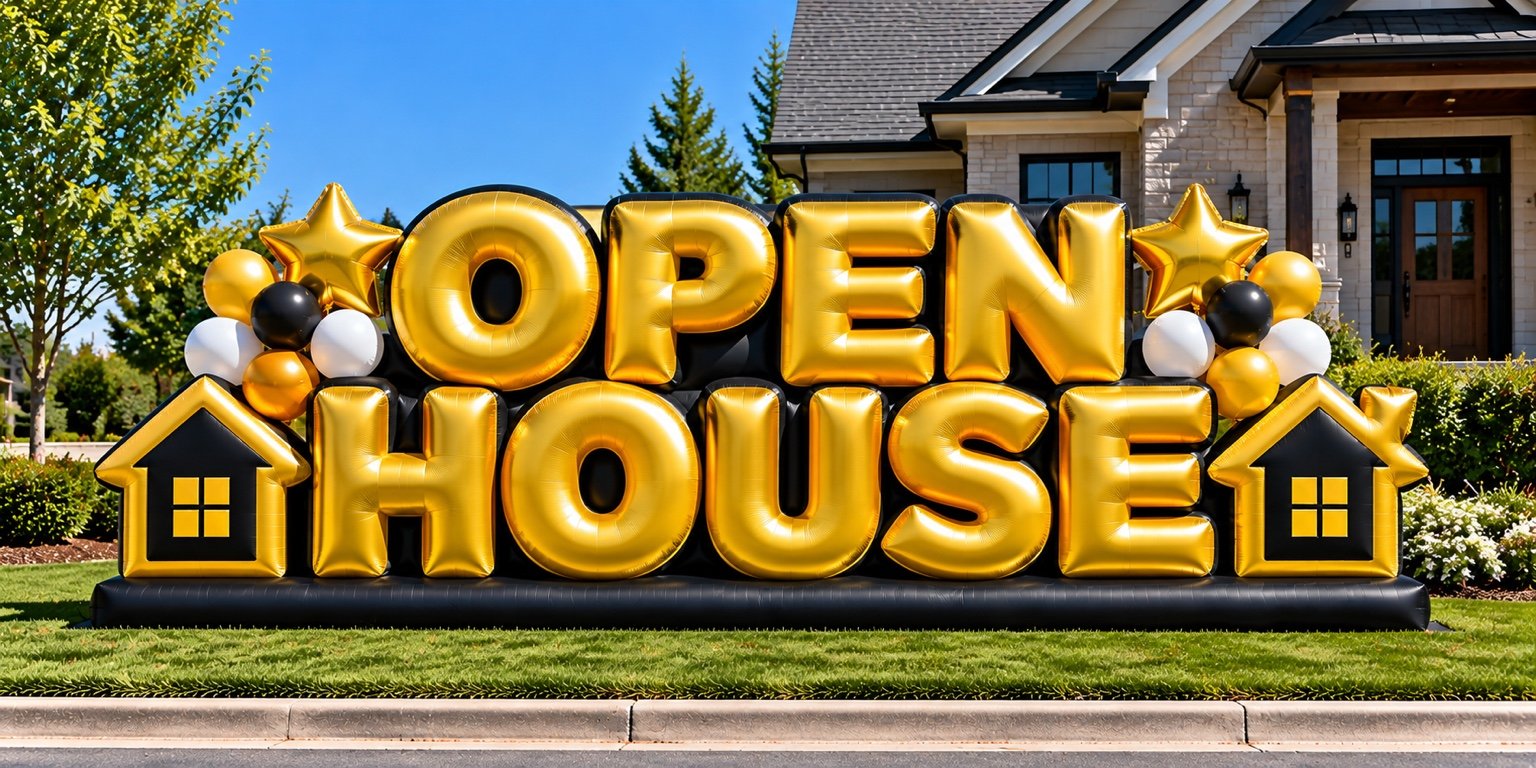 Open House promotional display